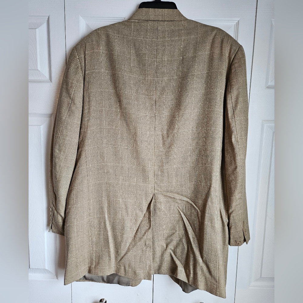 Beige Pattern Blazer - image 2